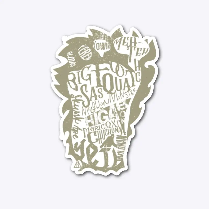 Bigfoot Sticker